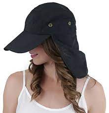 Tobeinstyle Women S Neck Protector Peaked Cap Desert Summer Hat Summer Hats Women Hat Fashion