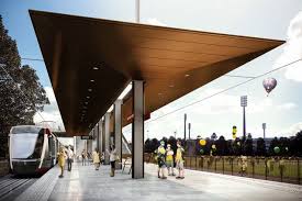Grimshaw Designs Light Rail Stations For Sydney S Cbd And South East In 2020 Light Rail Station Architecture Design Architecture
