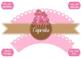 Download Cupcake Wrapper Graphic By Jgalluccio Creative Fabrica Criatividade Festa PSD Mockup Templates
