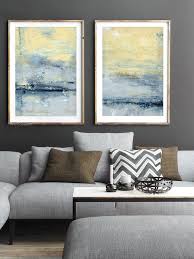 Maybe you would like to learn more about one of these? Abstract Painting Set 2 Extra Large Prints Yellow Grey Acrylic Etsy Abstract Painting Nordic Artwork Contemporary Art