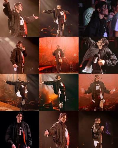 The curtain call. Michael's last rehearsal ended with this song… his  ultimate message to the world. Gives chills every time.