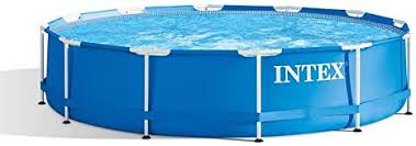 Amazon Com Intex 28210eh 12 Foot X 30 Inch Above Ground Swimming Pool That Fits Up To 6 People With Easy Set Up Above Ground Swimming Pools Intex Pool Cover