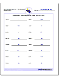 Advanced Rounding Worksheets Https Www Dadsworksheets Com Worksheets Rounding Numbers Complex Round Rounding Numbers Math Facts Addition Decimals Worksheets