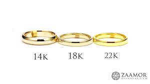 Multiply your gold jewelry's weight in grams by its purity in decimal form (10kt=.417, 14kt=.583, 18kt=.916 etc…) to get its true gold weight. Know More On Gold Purity Do You Know About 22k 18k 14k Zaamor Diamonds Blog