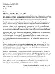 Serangan gas sox tersebut dapat menyebabkan iritasi. Peperiksaan Akhir Tahun