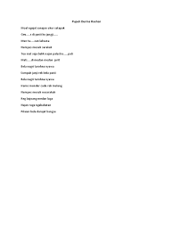 Pupuh yang ada sebanyak 17 jenis tersebut dikelompokkan menjadi dua kelompok yang disebut sekar ageung dan sekar alit. Contoh Pupuh Durma Masnurul