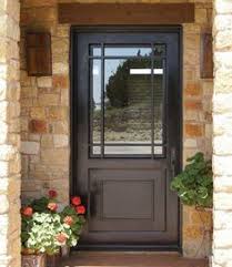05 Black Front Door With A Large Window Shelterness Exterior Front Doors Beautiful Front Doors Front Doors With Windows