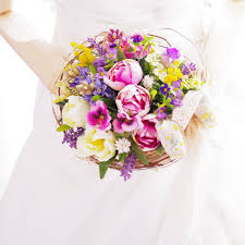 素敵な家庭の象徴 鳥の巣の様なクラッチブーケ ウェディングブーケ 造花 レンタル 販売 sweet weddingbouquet ウェディング ブーケ 造花 ウェディングブーケ ブーケ