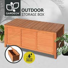 Functional and stylish, a storage bench or ottoman fits in with any aesthetic. Gardeon Outdoor Storage Bench Garden Chair Wooden Box Seat Chest Furniture Ebay