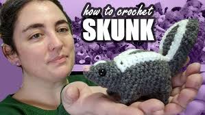 Crochet Squirrel, Skunk, and Cat Part 1 of 5 Introduction and Materials DIY  Video Tutorial