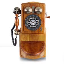 Pyle Prt45 Retro Themed Coutry Style Retro Antique Wall Mount Walmart Com In 2020 Wall Phone Retro Phone Antique Phone