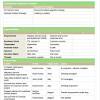 Components of a strategic plan template. 1