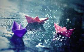 Rain Wallpaper Rain Photography Paper Boat Rain Wallpapers