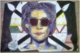 Nobuhle's third drawing reflecting her African identity