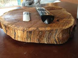 Large Rustic Wood Slab Turn Table Lazy Susan Wood Slab Rustic Wood Lazy Susan