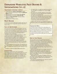 We talked about this previously in creating high level swarms in 5th edition dungeons & dragons. Oponasajo Flashy Duhovnik Dnd 5e Eldritch Invocations Filtere Audacieuxmagazine Com