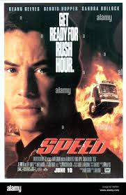 RELEASE DATE: June 10, 1994. Film Title: Speed. STUDIO: 20th Century Fox.  PLOT: LAPD cops Jack Traven and Harry Temple rescue a group of executives  trapped in a sabotaged elevator, thus foiling