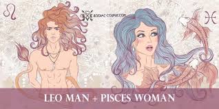 Like a stereotypical queen, a leo in charge is typically gracious and kind which is extremely attractive to the shy and emotional cancer man. Leo Man Pisces Woman Famous Couples And Compatibility Zodiac Couples