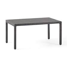 Corsica outdoor wicker round dining table (only) by christopher knight home. Peer Favorite Christopher Knight Home Rhode Island Outdoor Wicker Rectangular Dining Table Multibrown Ibt Shop