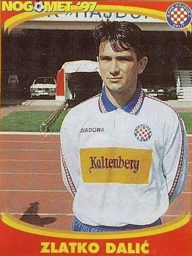 Zlatko Dalić kao igrač Hajduka