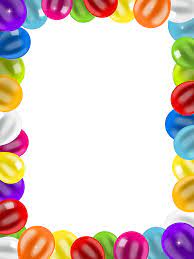 Balloons Border Frame Png Clip Art Image Gallery Yopriceville High Quality Images And Transparent Birthday Balloons Clipart Free Clip Art Clip Art Borders