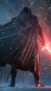 Star Wars The Force Awakens Wallpaper Kylo Ren Snow Scene Star Wars Wallpaper Ren Star Wars Star Wars Awesome