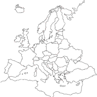 Plus, it's an easy way to celebrate each season or special holidays. Outlined European Map Coloring Pages Surfnetkids