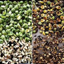 Brussels Sprouts Eggplant Buddha Bowl Robust Recipes Recipe Brussel Sprouts Sprout Recipes Healthy Brussel Sprout Recipes