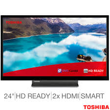 Enter the toshiba fire tv edition, a smart tv which is exactly that. Toshiba 24wd3a63db 24 Inch Hd Ready Smart Tv With Built In Dvd Player Costco Uk