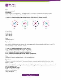 Atomic mass and atomic number worksheet. Ncert Exemplar Class 9 Science Solutions Chapter 4 Structure Of Atom Access Free Pdf