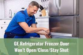 The motherboard (also known as. Ge Refrigerator Freezer Door Won T Open Close Stay Shut Ready To Diy