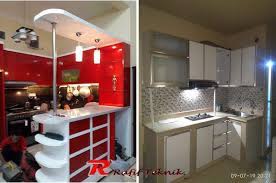 Warna dasar kitchen set aluminium ini putih. 38 Contoh Gambar Kitchen Set Minimalis Modern Bisa Di Lihat Di Sini