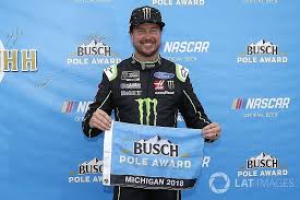 Kyle busch, kevin harvick and martin he won his second race at the series' previous stop at michigan international speedway in june. Nascar Cup Michigan Starting Lineup In Pictures