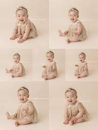 Sitter Session Asian Baby Girl Los Angeles Baby Photography 6 Month Baby Picture Ideas Baby Photography Photographing Babies