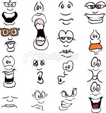 Easily Mix And Match Faces To Create Virtually Any Expression Cartoon Expression Cartoon Faces Cartoon Faces Expressions