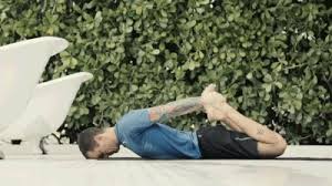 Dhanurasana Bow Pose Jason Lawner Come To Lying On The Belly Legs Long And Arms Down By The Side With Palms Facing Happy Baby Pose Baby Yoga Poses Tight Hips