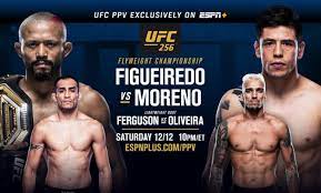 Flyweight title fight (main event): Ufc 256 Figueiredo Vs Moreno Features Record Setting Flyweight Championship Bout Espn Press Room U S