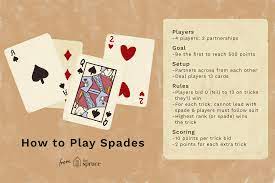 Dummies helps everyone be more knowledgeable and confident in applying what they know. How To Play Spades Complete Card Game Rules