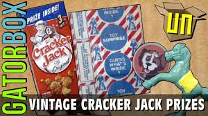 After doing a quick research on antique cracker jack prizes, i realized that. Vintage Cracker Jack Prizes Gatorunbox Youtube