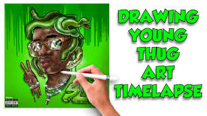 Ynw melly, bslime & fn dadealer). Young Thug Slime Language 2 Cover Art Timelapse Youtube