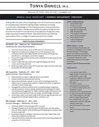 Our saas account executive resume example will help you explore new ways of creating one. Medical Sales Consultant Resume Example Business Development