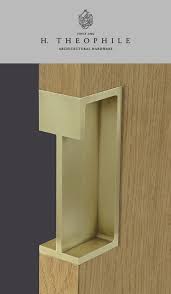 Compareclick to add item johnson hardware® pocket door passage edge pull to the compare list. The Best Hardware For Pocket Doors Unique Cuffs By H Theophile This Cuff Is An Engineered Wra Modern Door Hardware Pocket Door Hardware Pocket Door Handles