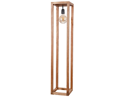 Duina Stehlampe Holzrahmen Mango Massiv