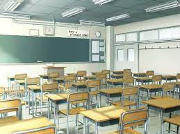 Classroom 1 Salon De Clase Clases De Anime Paisajes Anime