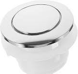 Homoyoyo Toilet Tank Button for Home Old Style Round Universal Single Flush  Abs Material Safe and Smooth Random
