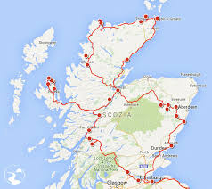 Junto con inglaterra y gales, forma parte de la isla de gran bretaña, abarcando un tercio de su superficie total; Mapa Escocia Francesco Cairoli Flickr