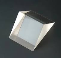Prisme triangulaire en verre optique 10x10x10mm, prisme à angle droit de 45  degrés, petit prisme, mesure visuelle, réflexion - AliExpress