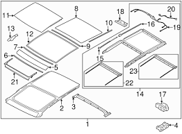 Parts fit for the following vehicle options. Sunroof For 2011 Hyundai Tucson Delray Hyundai Parts