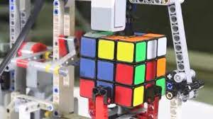 Bauanleitungen für 31313, lego® mindstorms® ev3. Lego Roboter Lost Rubik S Cube Roberta Mindstorms Video Golem De