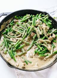 Almost Homemade Green Bean Casserole Cookie And Kate Recipe Homemade Green Bean Casserole Green Beans Green Bean Casserole